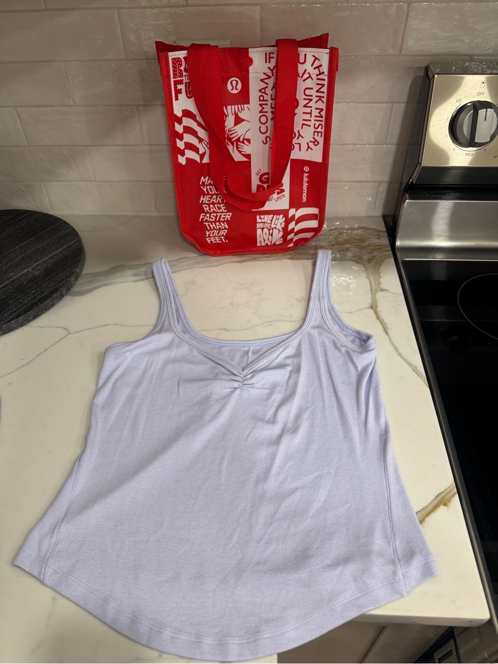 NWOT! Lululemon Tank top and Bag